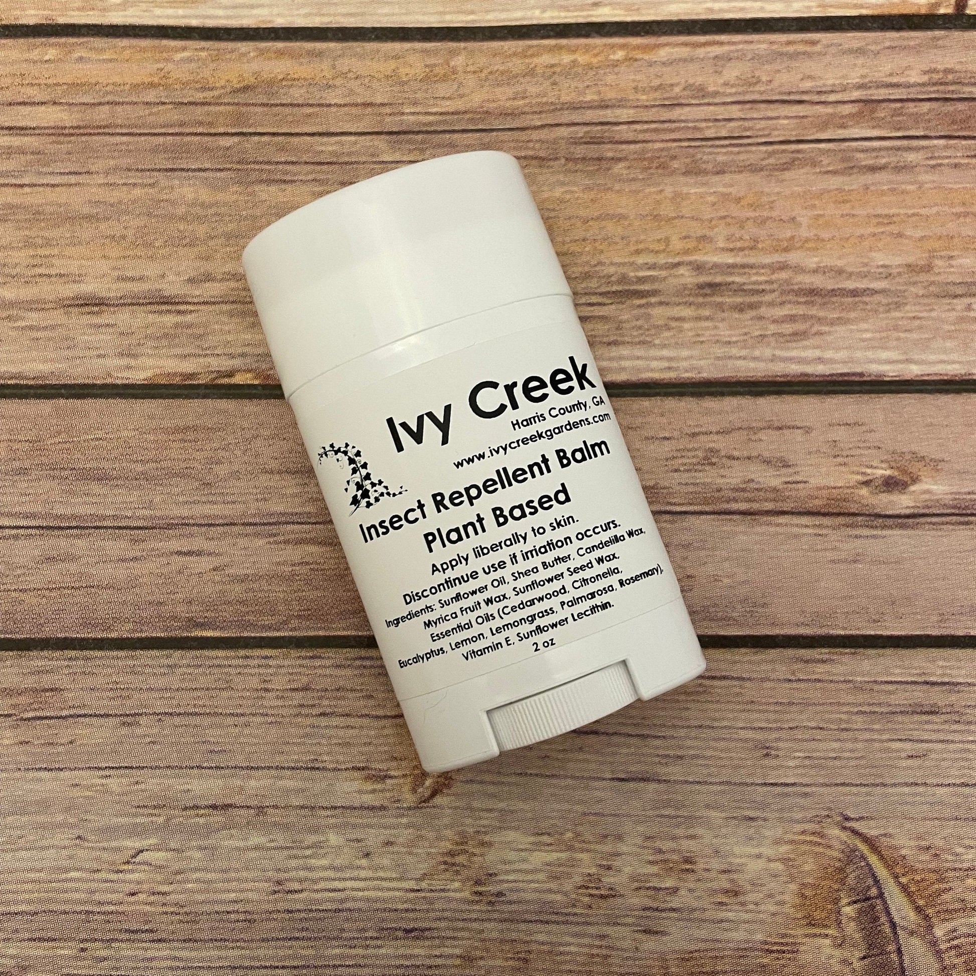 Ivy Creek Insect Repellent Balm | Plant Based | Bug Off | Bug Be Gone | Great for Hiking and Camping